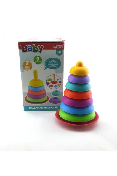 Bebek Eğitici Sallanan Halkalar Oyunu ürün görseli 1