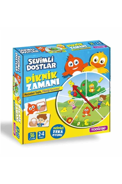 Sevimli Dostlar Eğitici Zeka Oyunu Piknik Zamanı ürün görseli 1