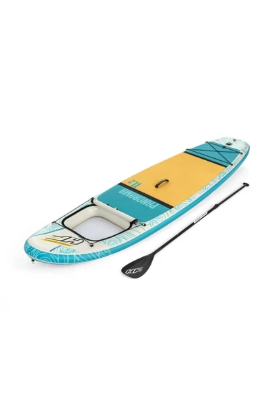 Paddle Board Hydro-Force Kürek+Pompa+Çanta - 340 x 89 Cm - - Resim 3