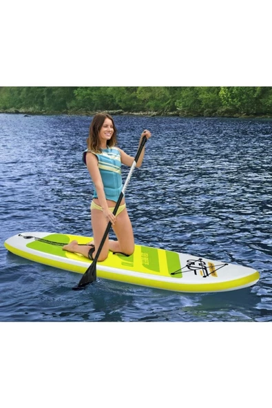 Paddle Board Hydro-Force Kürek+Pompa+Çanta - 305 x 84 Cm - MAVİ SU DÜNYASI ürün görseli 1
