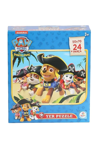 Çocuk Puzzle Yer - Yer Puzzle 24 Parça - Mavi Su Dünyası ürün görseli 1