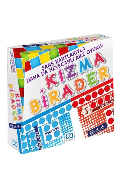 Kızma Birader Şans Kartlarıyla Dahada Eğlenceli Aile Oyunu - Mavi Su Dünyası ürün görseli 1