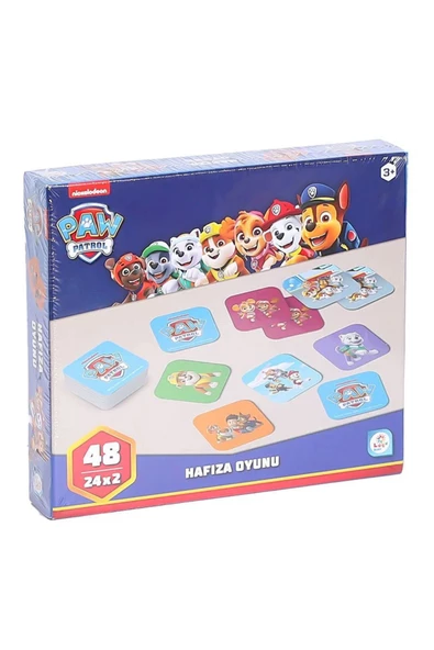 Paw Patrol Çocuk Hafıza Oyunu 48 Parça ürün görseli 1