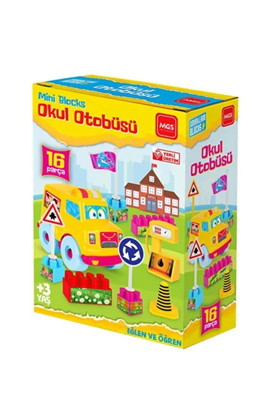 Okul Otobüsü 16 Parça ürün görseli 1
