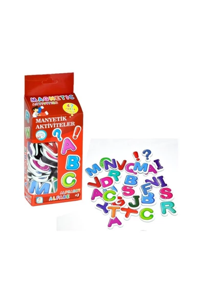 Magnet Alfabe 70 Parça ürün görseli 1