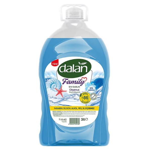 Dalan Family Okyanus Sıvı Sabun 3 Litre ürün görseli 1