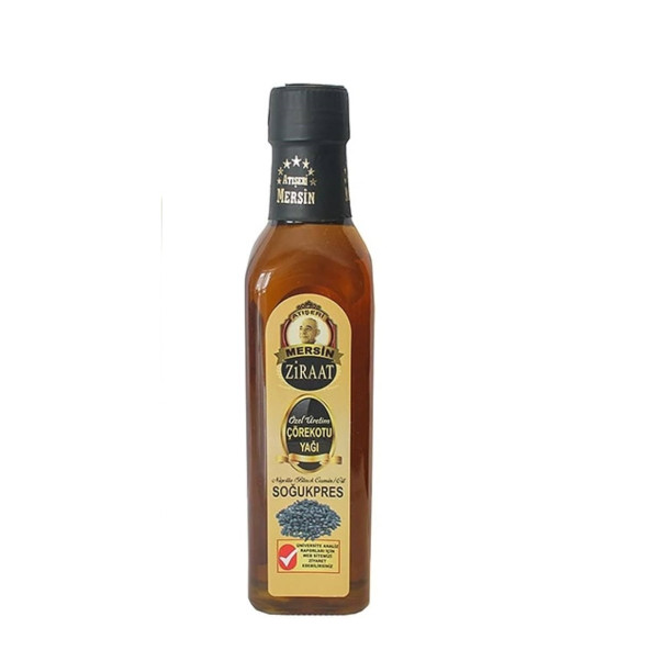 Atışeri Çörekotu Yağı 250 ml ( Soğuk Sıkım & Naturel ) ürün görseli 1