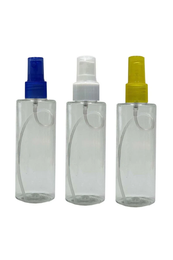 (30 Adet) pet Yeniden Doldurulabilir Sprey Kolonya Parfüm Şişesi 100 Ml  - Boş Şişe ürün görseli 1