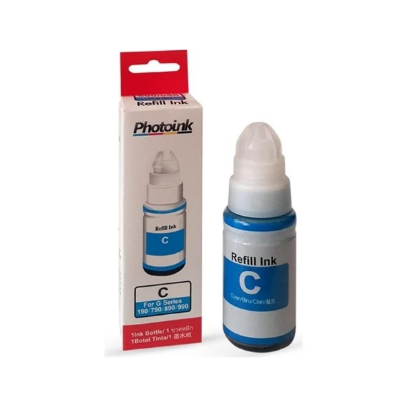 Photoink Canon G4410 Mavi Mürekkep 70 ML GI-490 ürün görseli 1