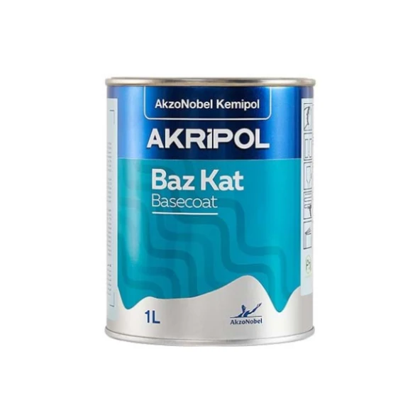 AkzoNobel Bazkat Mineral Gri BMW B39 1 Litre ürün görseli 1