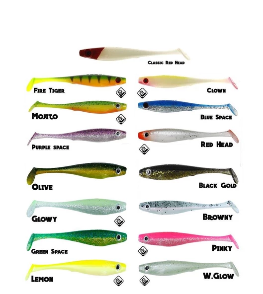 Fujin Shady 10cm Silikon Balık ürün görseli 1