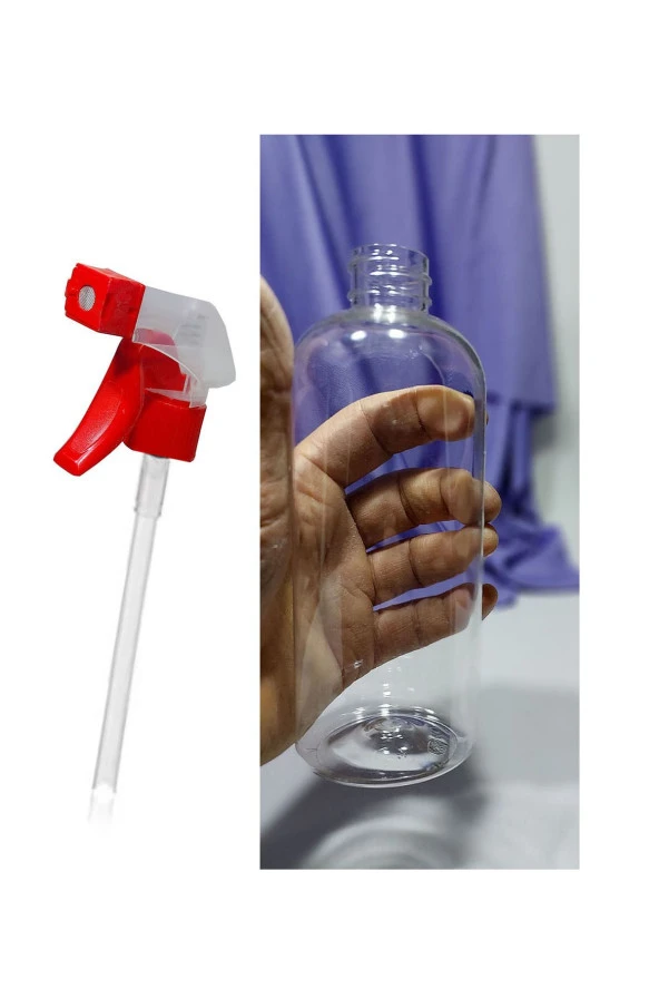Paradie 3 Adet 400 Ml sprey Köpük Sabunluk,boş Pet Şişe ürün görseli 1