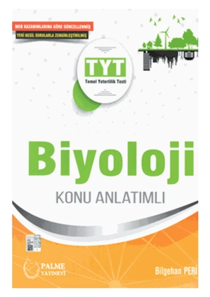 Palme Yayıncılık YKS TYT Biyoloji Konu Anlatımlı Yeni ürün görseli 1