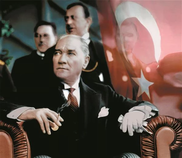 Mustafa Kemal Atatürk - Kanvas Tablo ATGE-015 ürün görseli 1