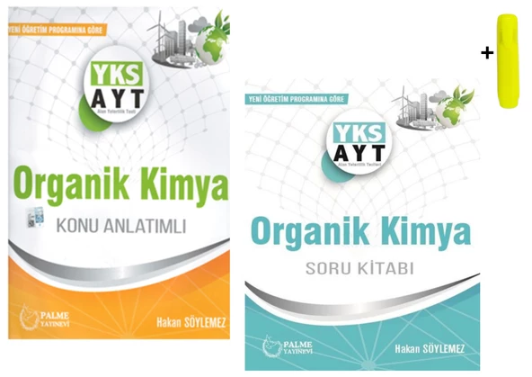 Palme Yayıncılık AYT Organik Kimya Konu Ve Soru Kitabı Set ürün görseli 1