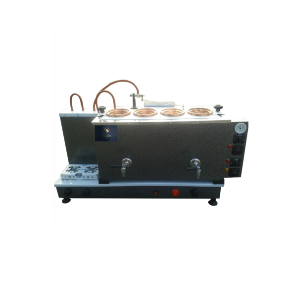 4 demlikli Cromat Siyah Boyalı çay ocağı Siyah Boyalı Çay Kazanı Elektrik + Doğalgazlı Siyah Çay Semaveri CE Belgeli . ETS Sistemli ürün görseli 1