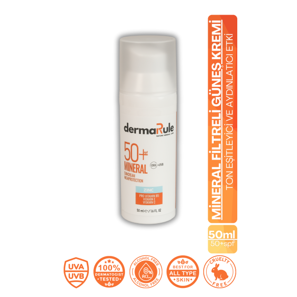 DERMARULE MINERAL HIGH PROTECTION 50+ SPF ürün görseli 1
