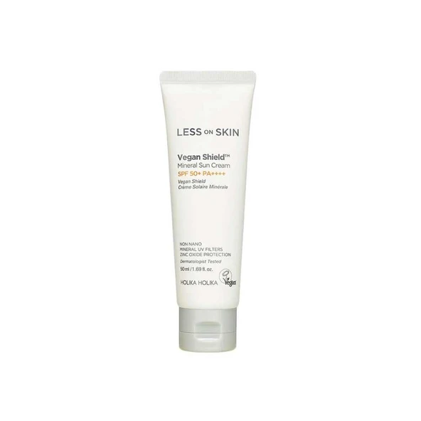 Holika Holika Less On Skin Mineral Güneş Kremi SPF50+ PA++++ 50ml ürün görseli 1