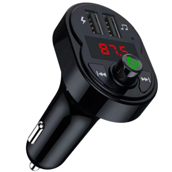 Concord C615 3.1A Çift USB & Şarj Flash Bellek Girişi Bluetooth Fm Transmitter ürün görseli 1