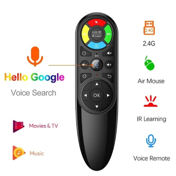 Ses Komutlu Android box ve Tv Kumandası ürün görseli 1