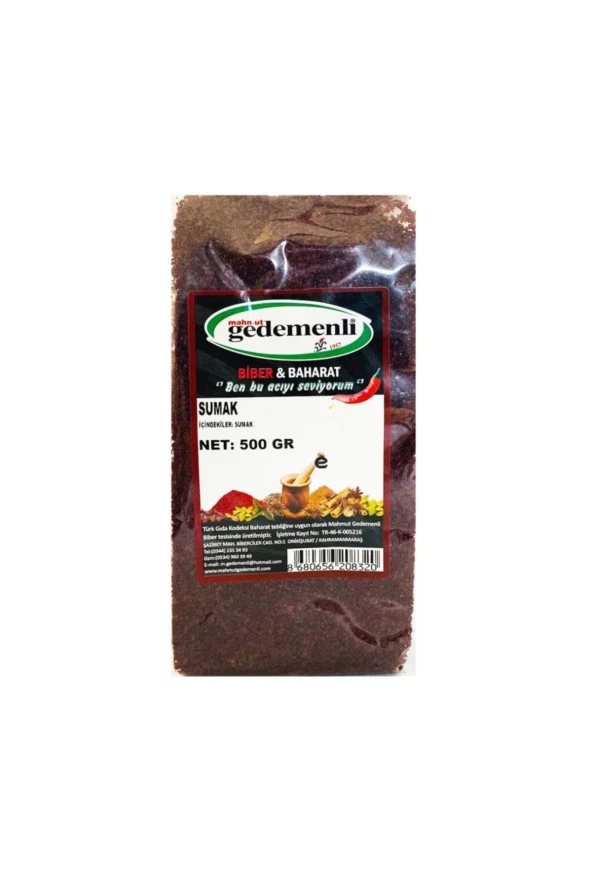 Sumak 500 Gr ürün görseli 1