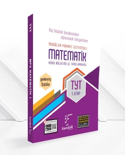 Karekök Yayıncılık TYT Matematik 1.Kitap Mps Konu Anlatımlı Yeni ürün görseli 1