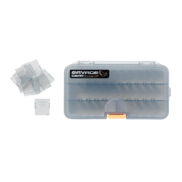 Savage Gear Lurebox 2B Smoke 16.1X9.1X3.1CM Sahte Balık Kutusu ürün görseli 1