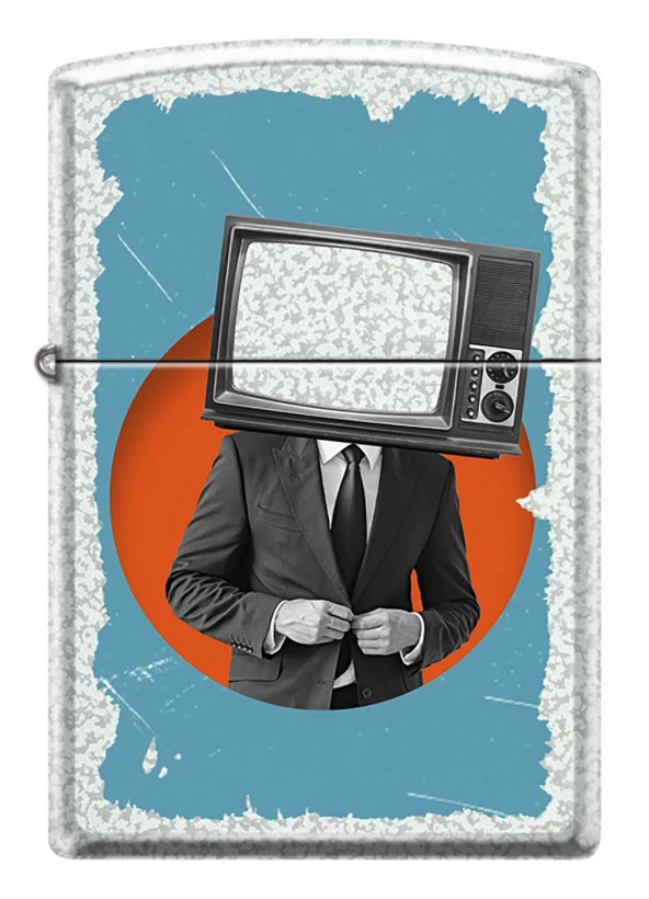 Zippo Retro Tv Head Dizayn Çakmak ürün görseli 1