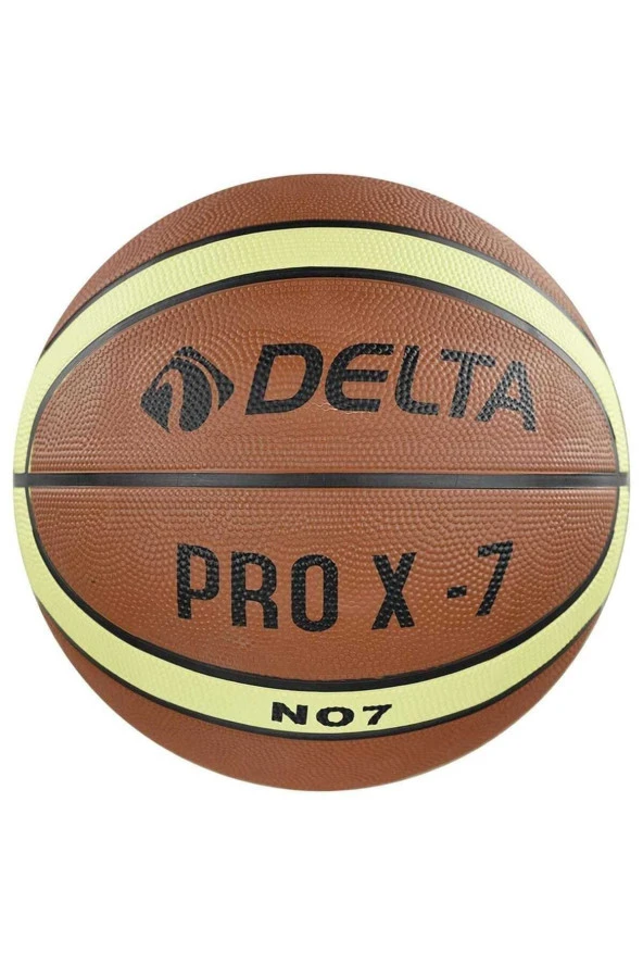 Delta Pro X Deluxe Kauçuk 7 Numara Basketbol Topu ürün görseli 1