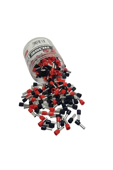 Rose İzoleli Sıkmalı Kablo Pabucu 10-12# Rc-894 - 200 Adet ürün görseli 1