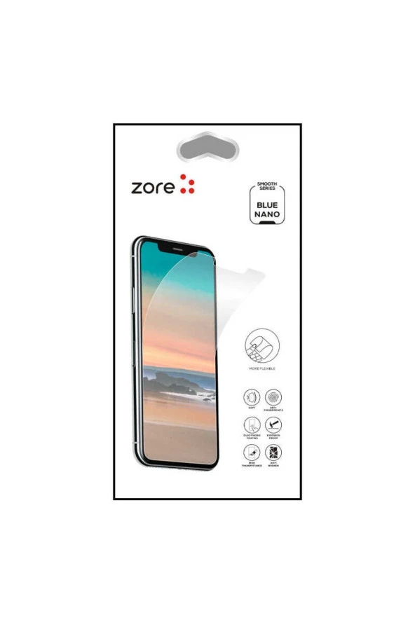 Xiaomi Redmi K40 Uyumlu Premium Blue Nano Ekran Koruyucu ürün görseli 1