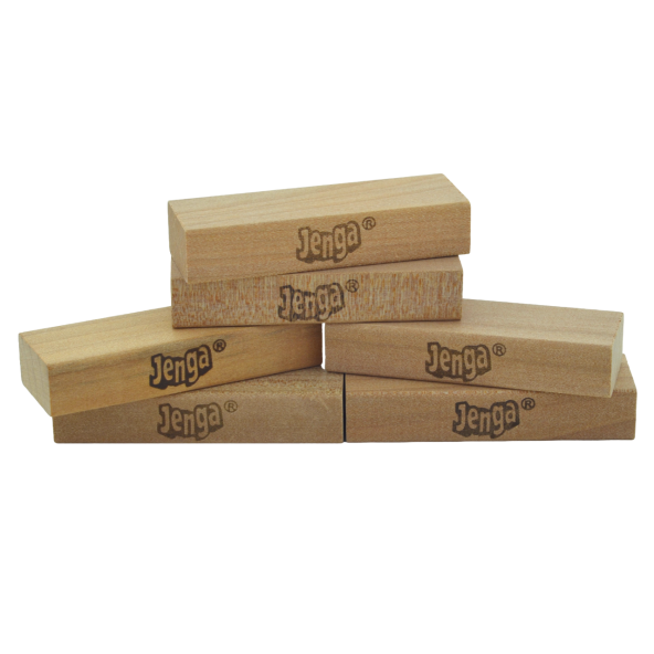 Orijinal Jenga 54 Parça Ahşap Denge Oyunu - Resim 2