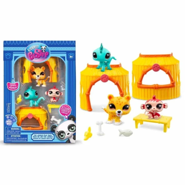 3005158 Littlest Pet Shop Minişler Orman Oyun Seti S1 -Sunman ürün görseli 1