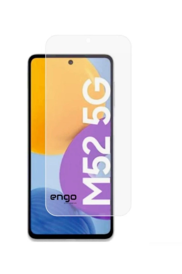 Samsung Galaxy M52 İle Uyumlu Mat Ekran Koruyucu Nano Şeffaf ürün görseli 1