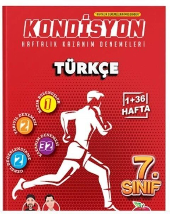 7. Sınıf Türkçe Kondisyon Haftalık Kazanım Deneme Newton Yayınları ürün görseli 1