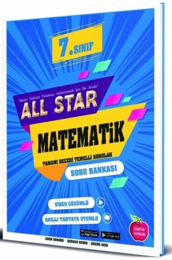 7. Sınıf Matematik All Star Soru Bankası Newton Yayınları ürün görseli 1