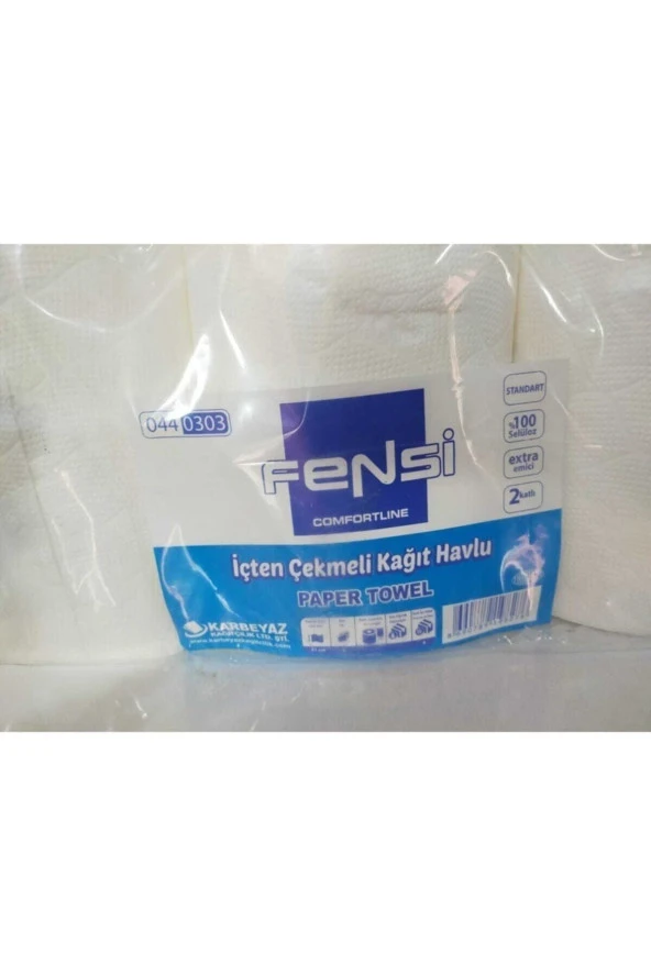 Içten Çekmeli Kağıt Havlu 6 Rulo - Resim 5