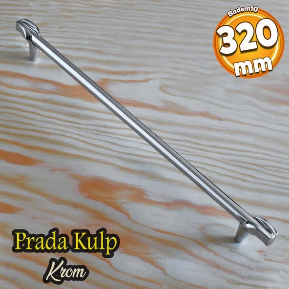 Prade 320 mm Krom Kulp Metal Mobilya Çekmece Mutfak Dolap Kapak Kulpları Kulbu Dolabı Kulpu ürün görseli 1