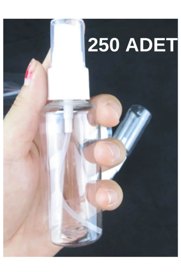 Sprey Başlıklı Boş şişe 35ml 250 Adet + 6 Hediye ürün görseli 1