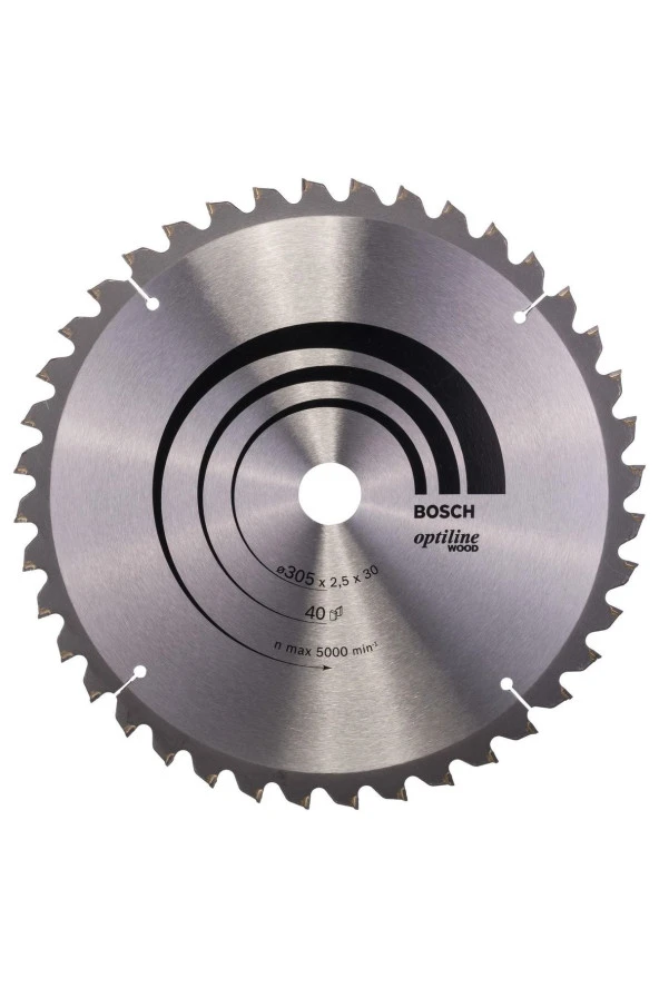 Daire Testere - OPTİLİNE WOOD 305*30 MM 40 DİŞ ürün görseli 1