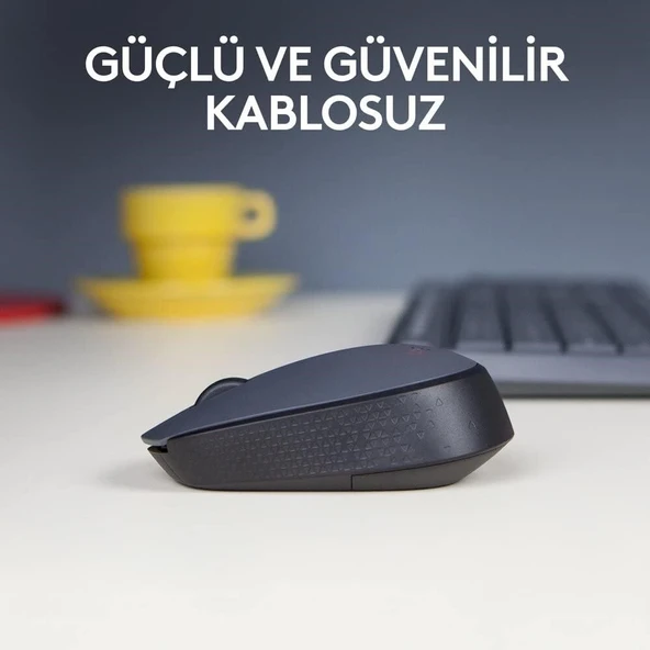 Logitech M170 Kablosuz Mouse Siyah USB 12 Ay Pil Ömrü - Resim 5