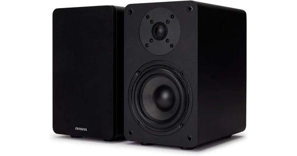 Aiwa SP-A100 Siyah Raf Tipi 1 Çift Hoparlör ürün görseli 1