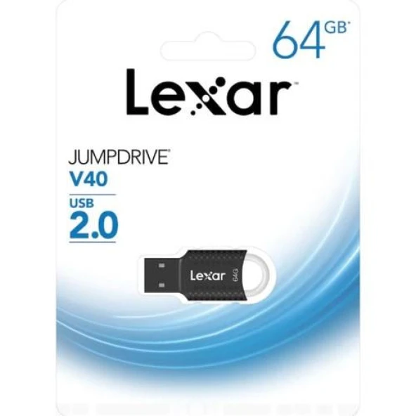 Lexar Jumpdrive V40 64 GB USB 2.0 Flash Bellek ürün görseli 1