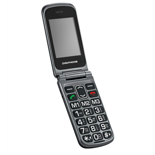 S700 Tuşlu Kapaklı Cep Telefonu Siyah - Resim 2