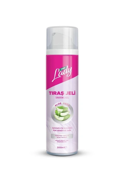 Derby Lady Tıraş Jeli Aloe Vera 200Ml ürün görseli 1