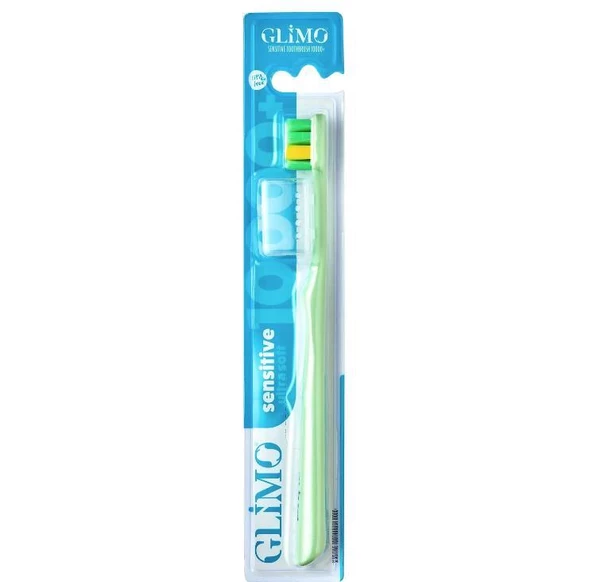 Glimo Sensitive Diş Fırçası 10000+ Ultra Soft Yeşil ürün görseli 1