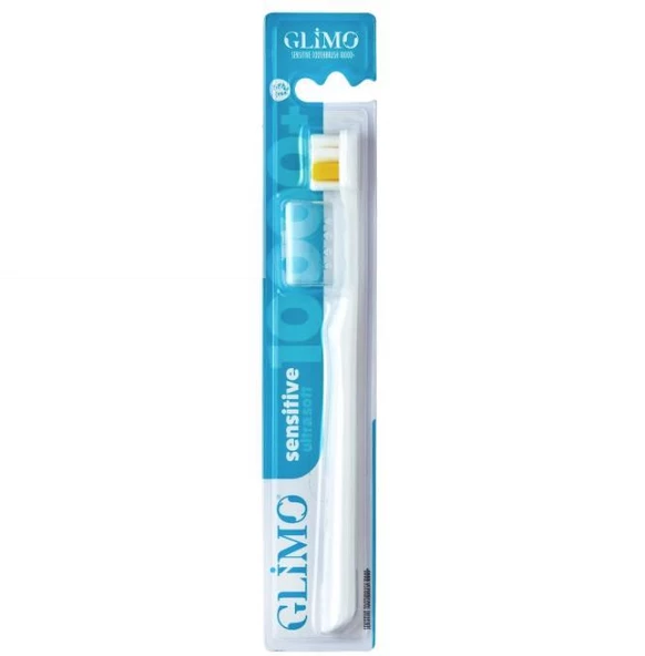 Glimo Sensitive Diş Fırçası 10000+ Ultra Soft Beyaz ürün görseli 1