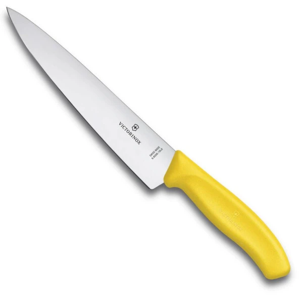 Victorinox SwissClassic 19cm Doğrama Bıçağı 6.8006.19L8B Sarı ürün görseli 1