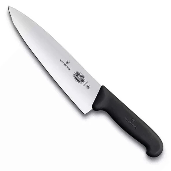 Victorinox Fibrox 20cm Ekstra Geniş Dilimleme Bıçağı 5.2063.20 Siyah ürün görseli 1