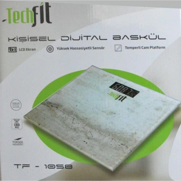 Techfit TF-1058 Cam Banyo Tartısı ürün görseli 1